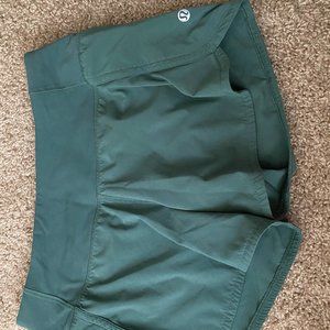 Lululemon teal athletic shorts